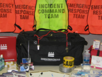 Request materials Various emergency management team supplies and materials